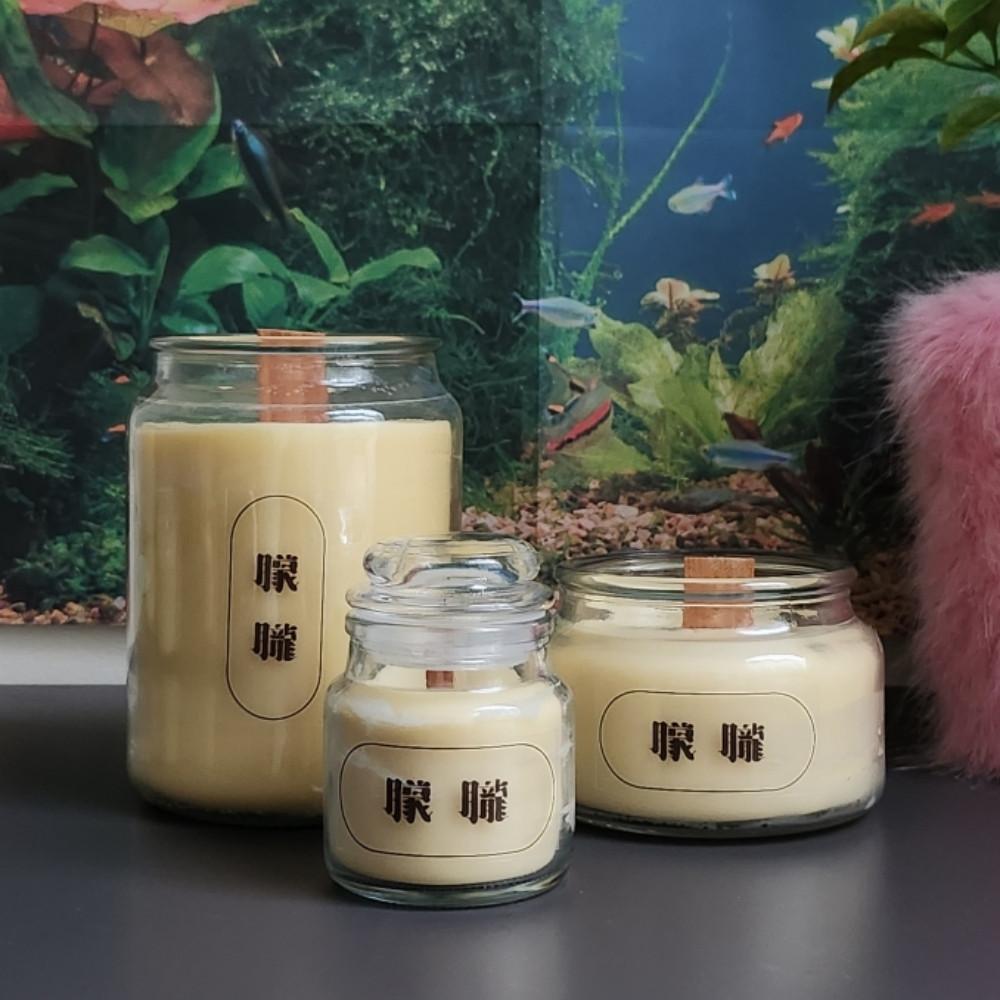 몽롱 천연왁스캔들 100ml 밀랍초 비즈소이캔들 기념일답례품