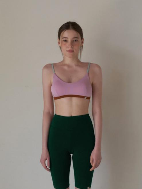 Mare Sling Bra Top - Light Pink [Coloring]