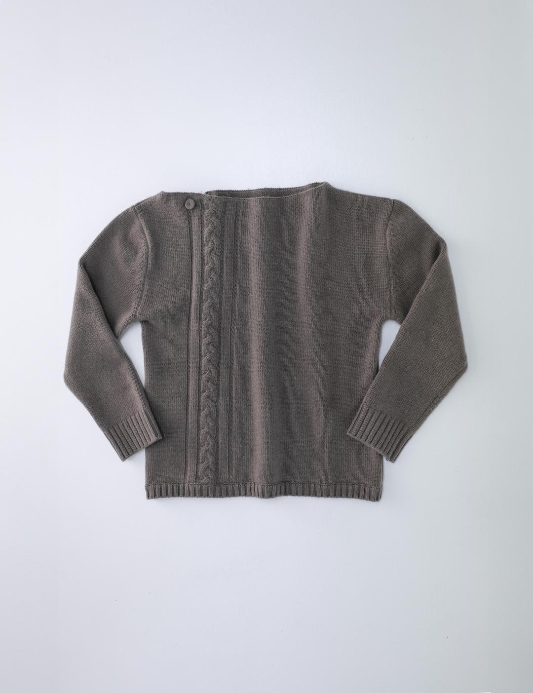 Rope knit top (etoupe)