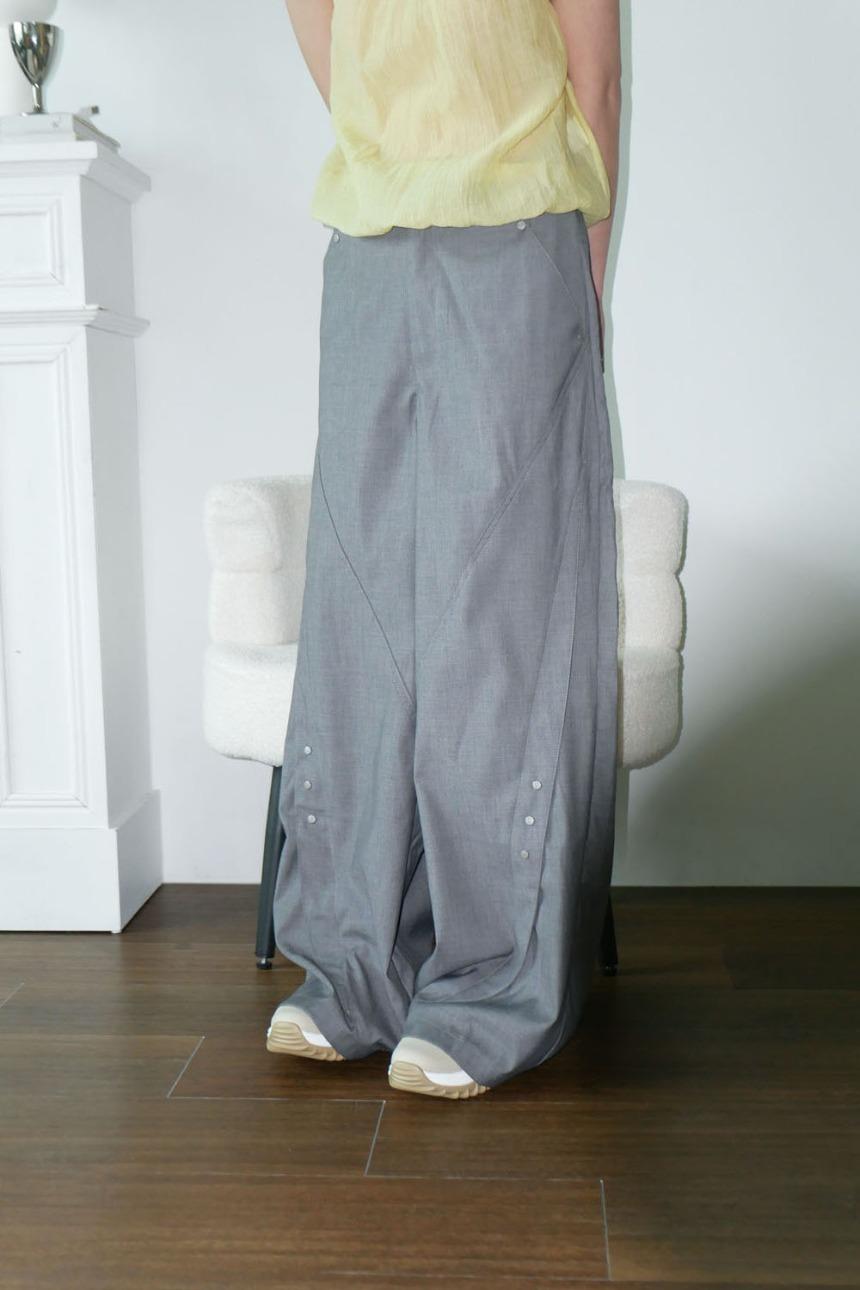 팁씨 urban edge wide pants (2color)