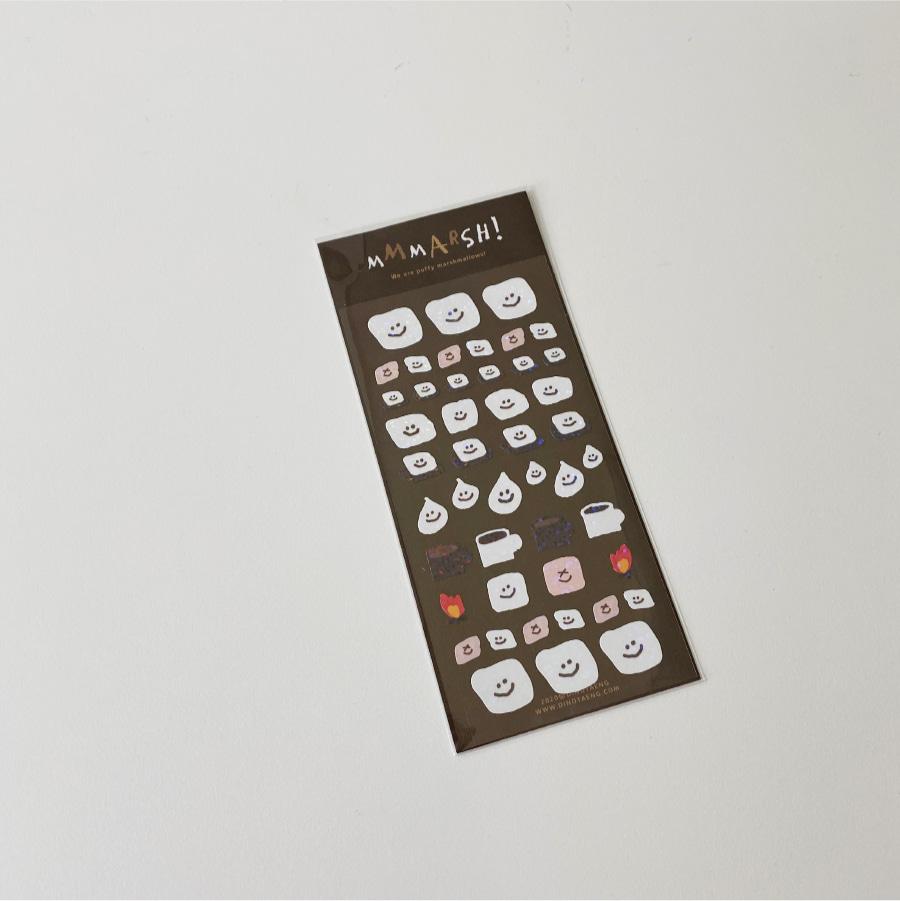 MMMARSH Glitter Sticker