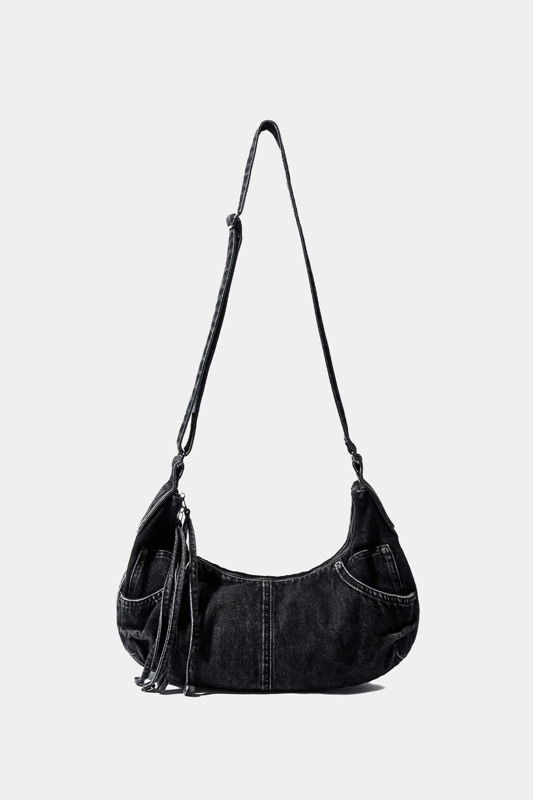 PINCH DENIM SADDLEBAG BLACK