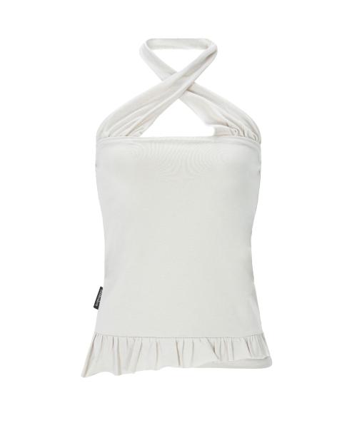 SEER HALTER TOP-OATMEAL