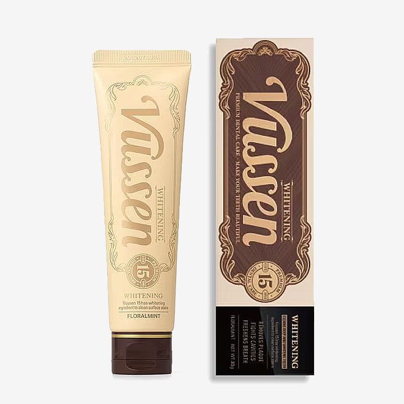 오스템파마 뷰센15 미백치약 플로랄민트향 80g X 2개