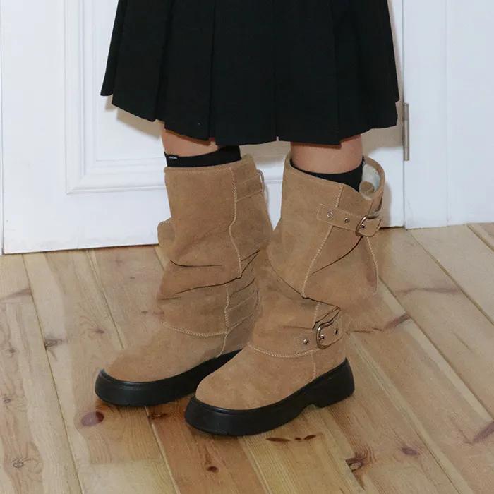 Furven Long Boots / BEIGE