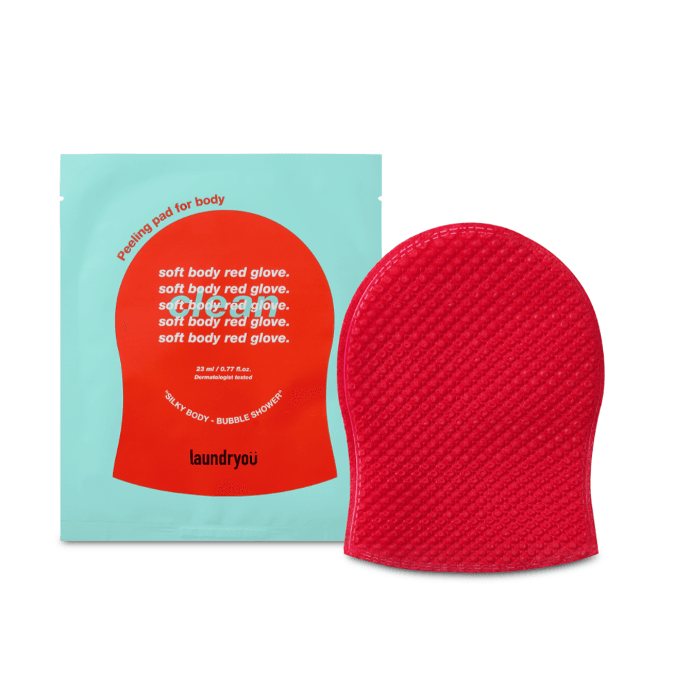 소프트 바디 레드 글러브 클린