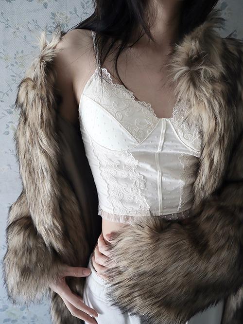 클라따 corset bustier top. 3color