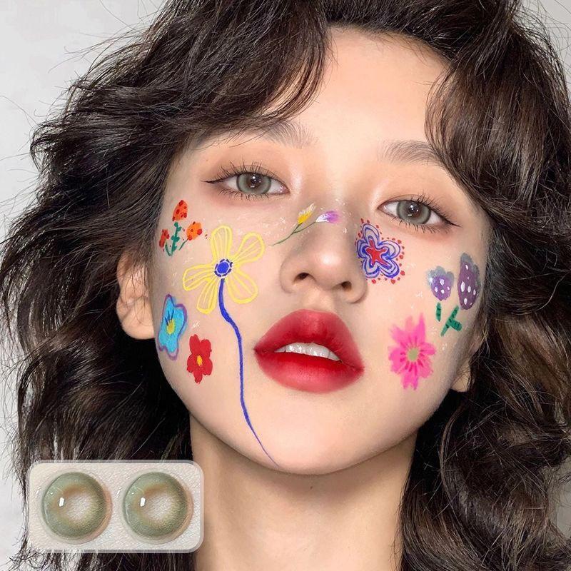 Ghost Green Contact Lenses(12 months wear)