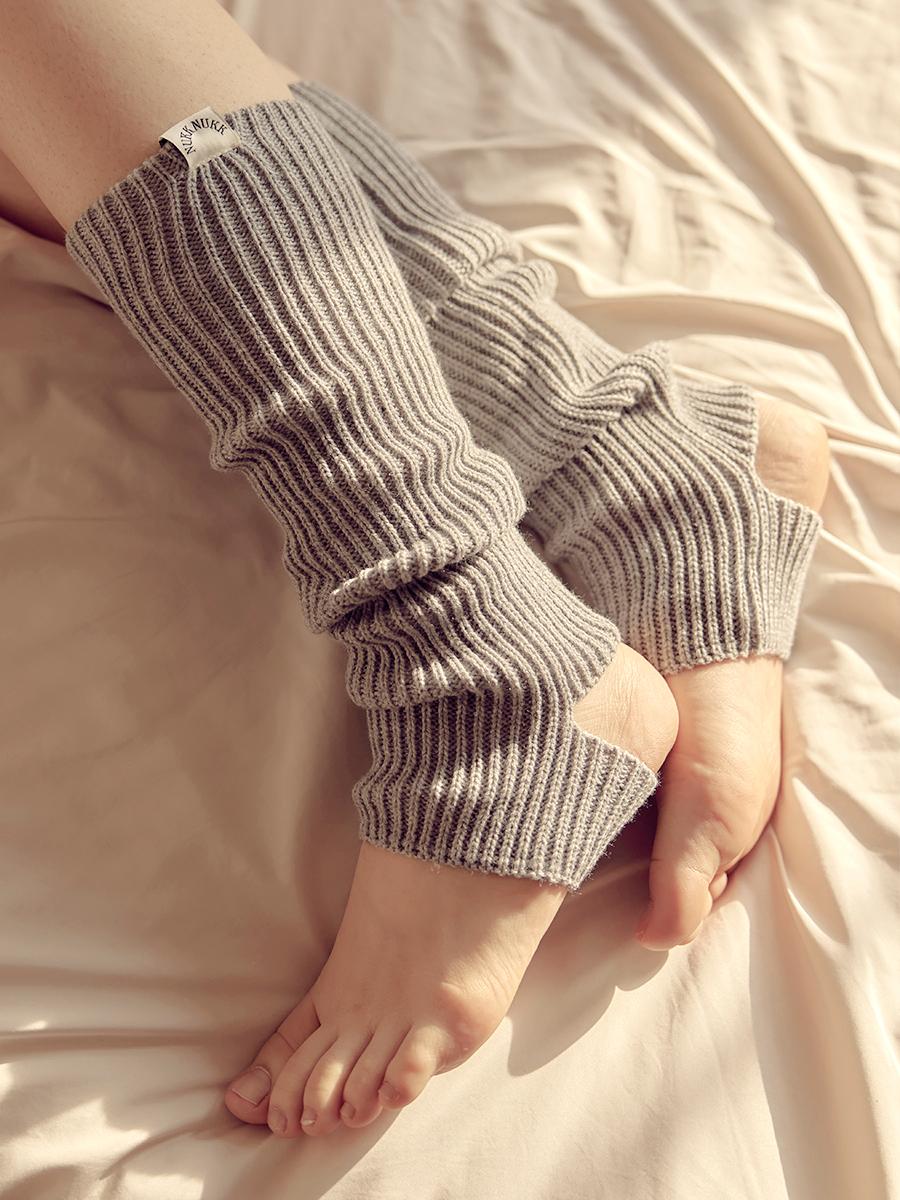 마른파이브 넉넉 2WAY 리브드 니트 레그워머