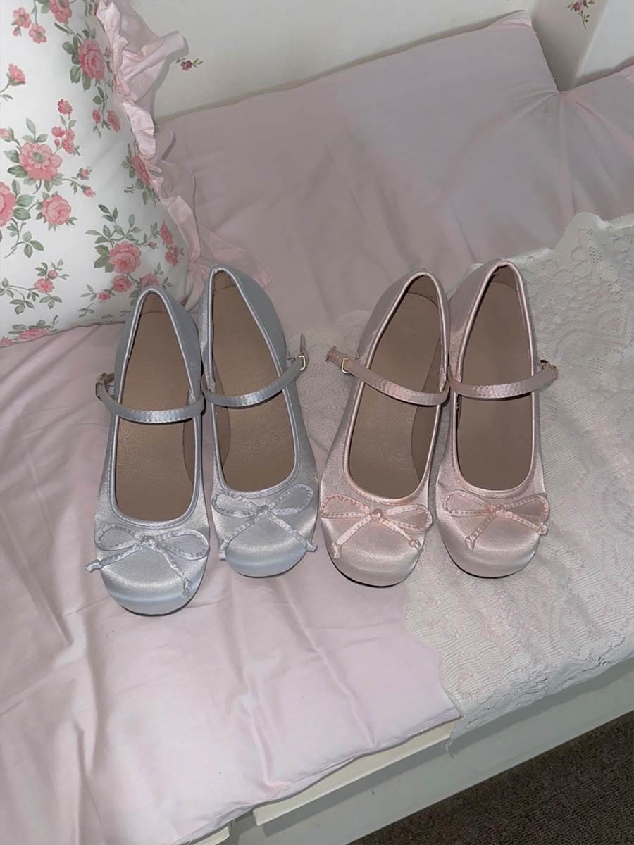 (ordermade) Mary jane strap pumps