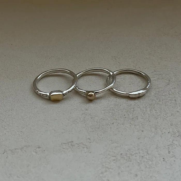 silver925 Combi Cube #SR69 (Unisex)