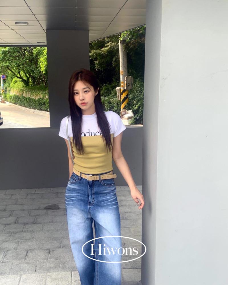 여성 페어 뷔스티에 컬러 튜브탑 반팔티 3color