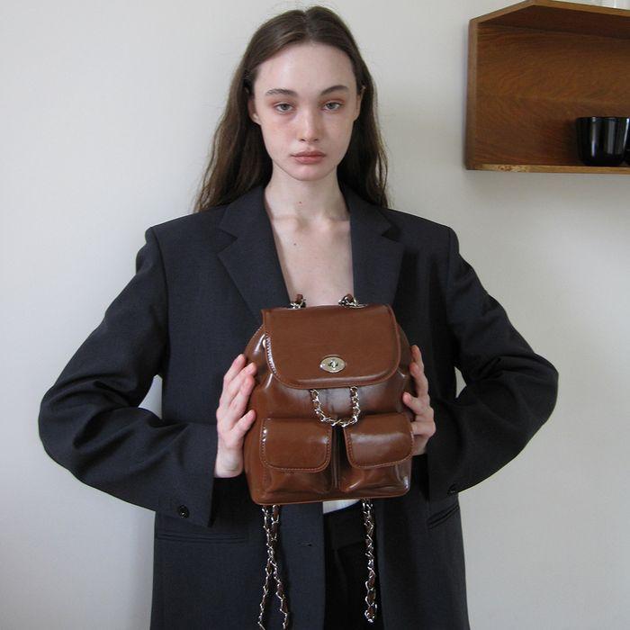 lily backpack-brown