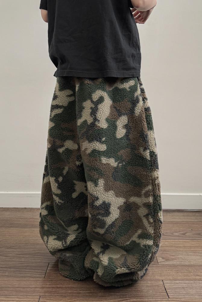 [UNISEX] 탬탬 카모 덤블팬츠
