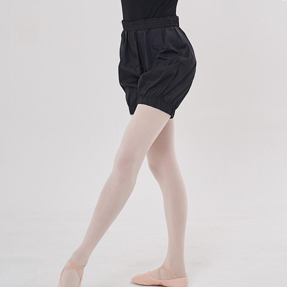 성인발레복 땀복 숏팬츠 (블랙)