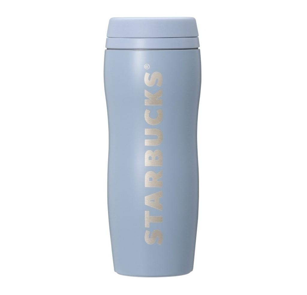 일본 스타벅스 한정 2022년상품 블루 텀블러 355ml
