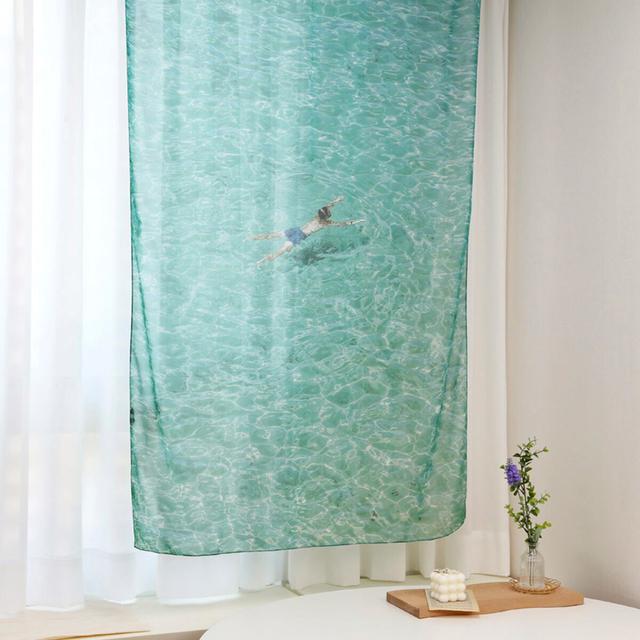 YOSIGO Chiffon Curtain