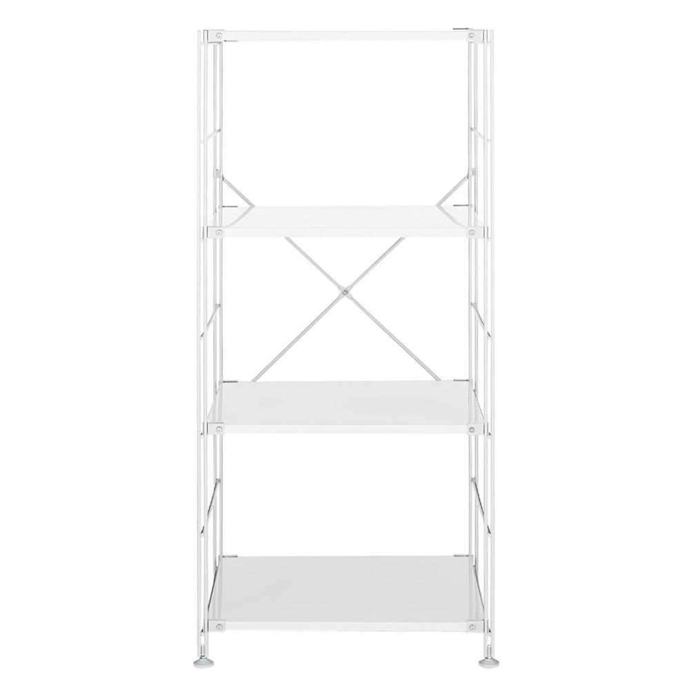 [MUJI] 스틸 유닛 선반 세트 M H120 SUS선반 모듈 조립 책장 철제 가구