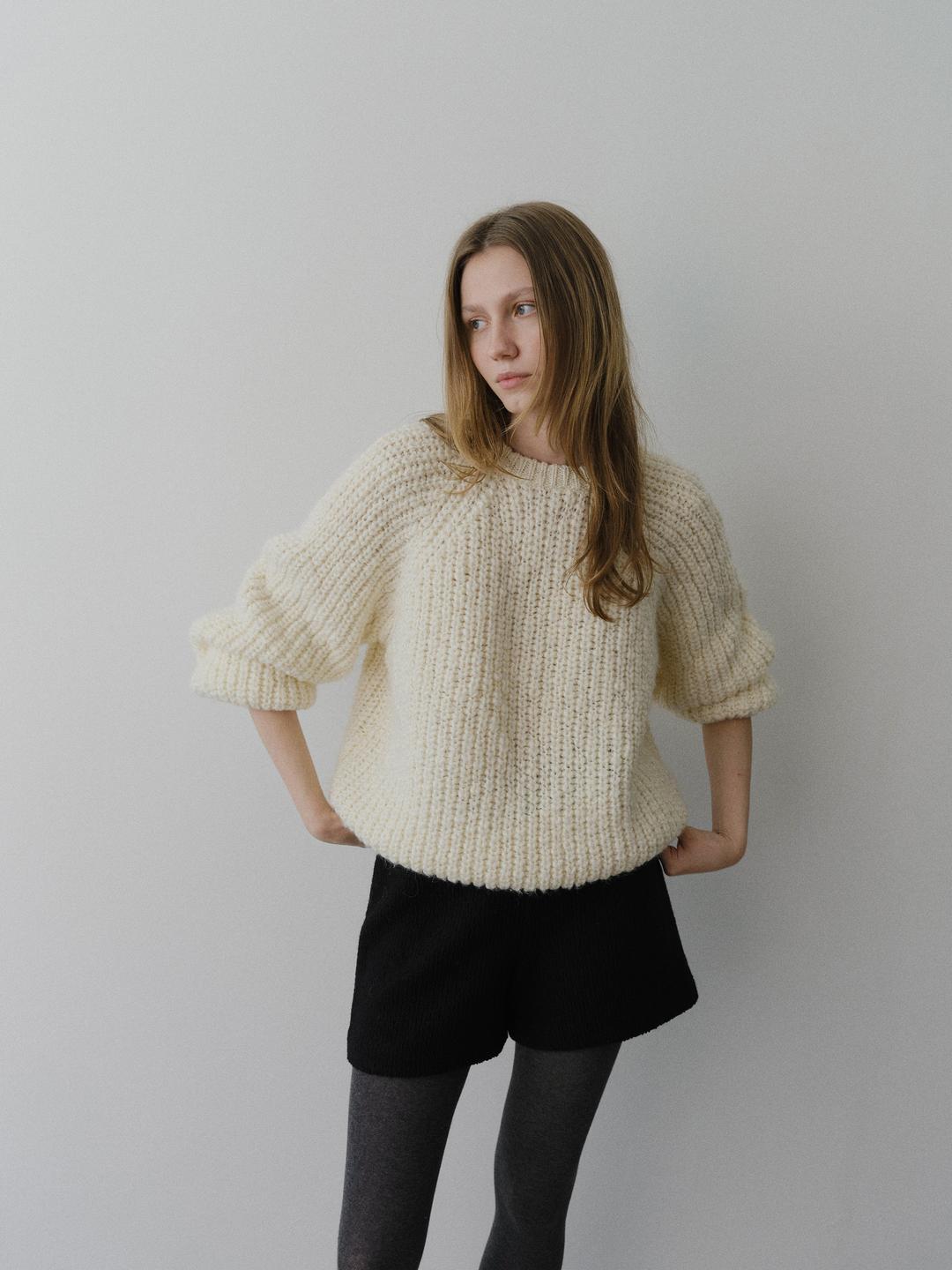 Vintage pullover (cream)