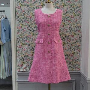 트위드 윈피스-RNS1136-PK