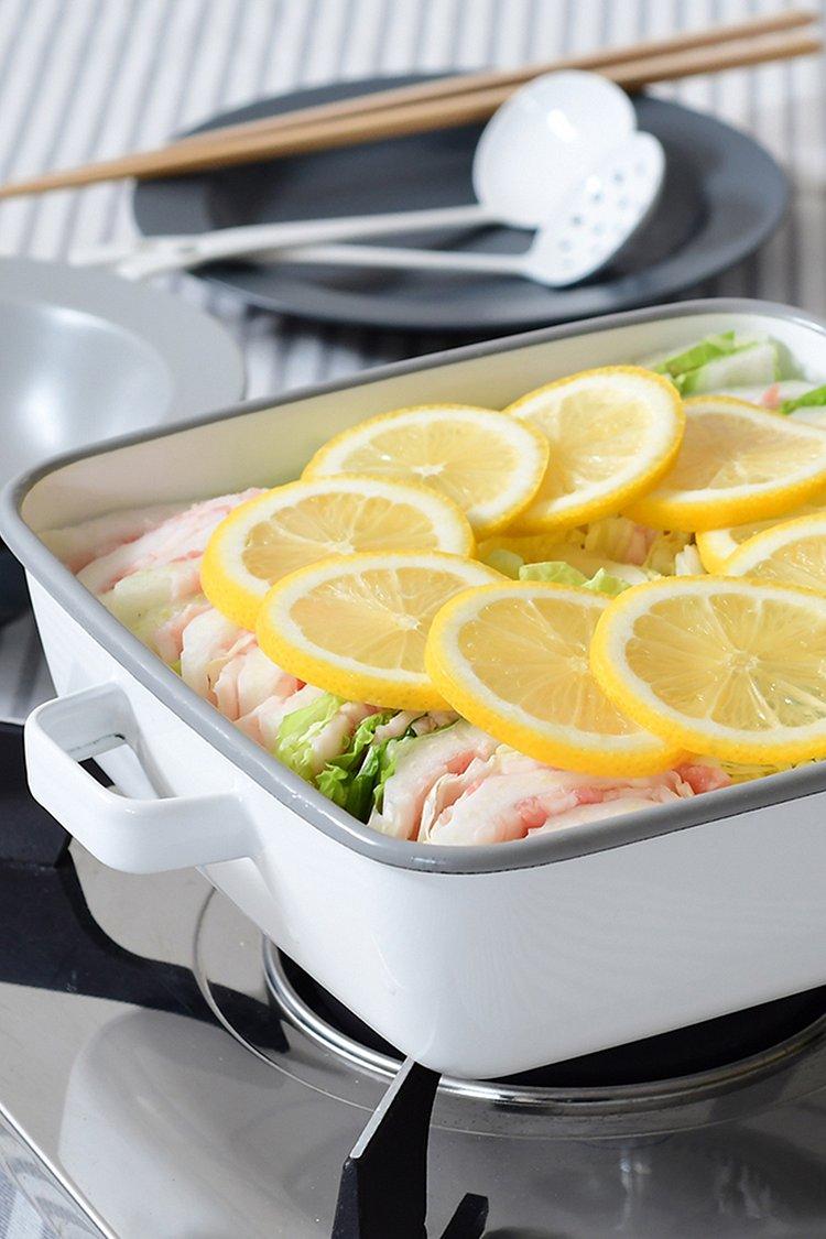 365메소드 정사각 오븐 디쉬 화이트