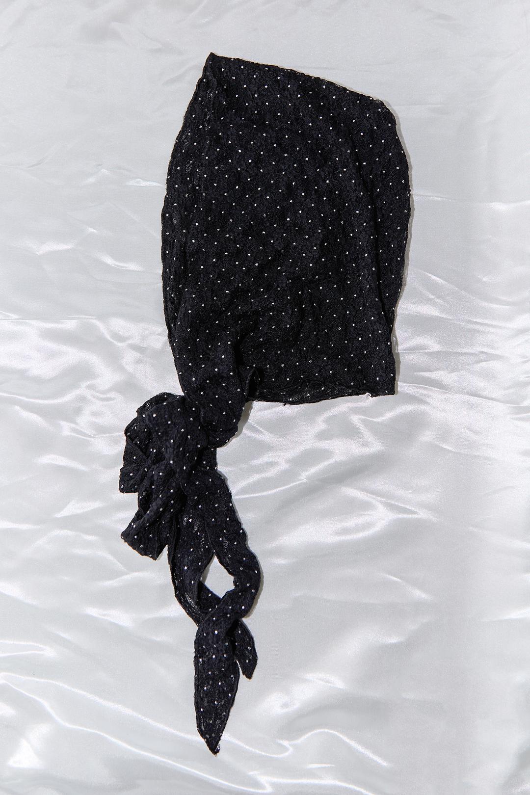 BEADED TAIL BANDANNA