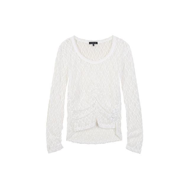 [연예인착용]홀터나시 레이스티셔츠 세트 AR1EX260