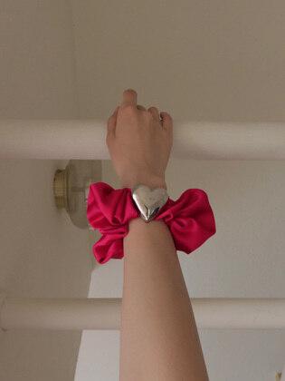 Heart Color Scrunchie_VH2313HB001B