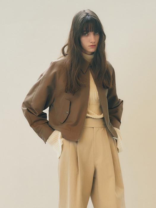 Harrington Jacket, Red Brown