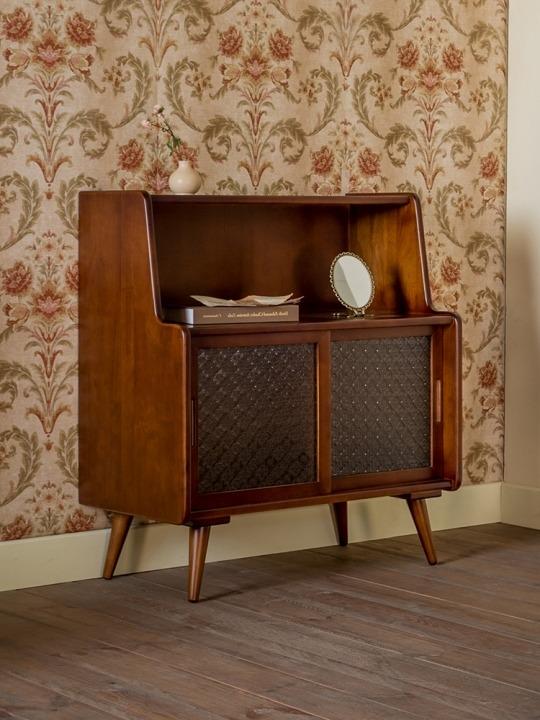 [장미맨숀] 리브 원목 수납장 01 (브라운)