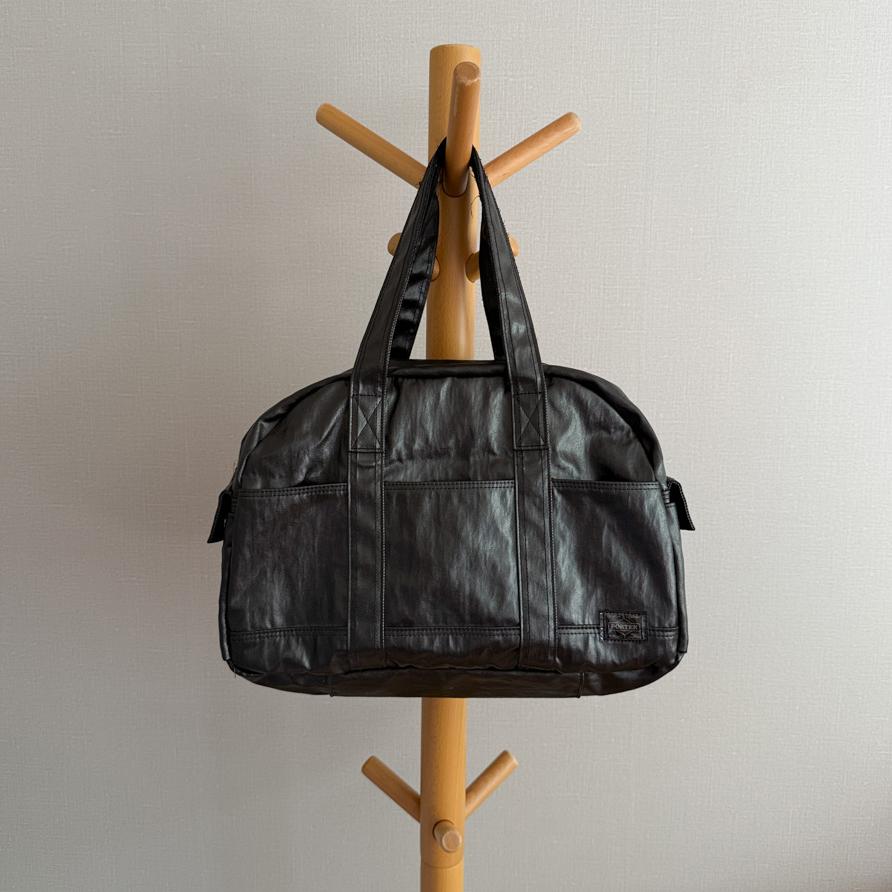 PORTER SHINE - BOSTON BAG (Gun Metal)