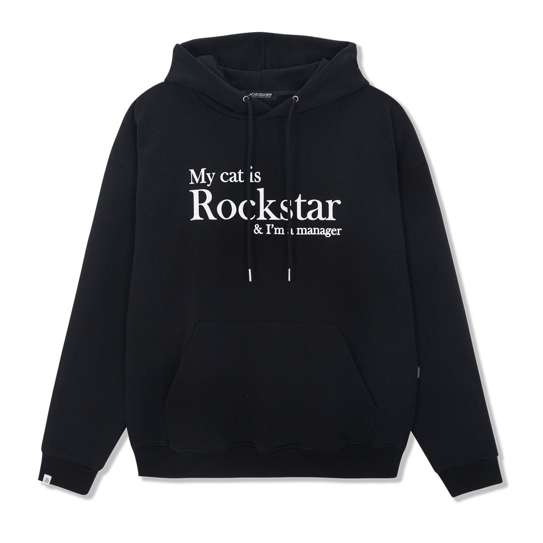 My cat is Rockstar Hoodie (Black)
