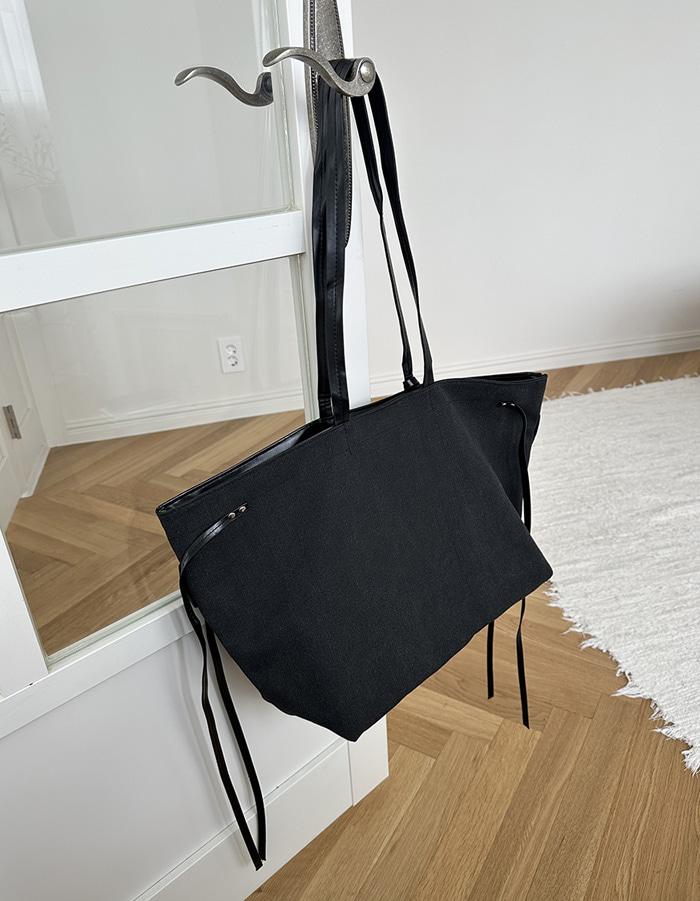 빅 캔버스 숄더백