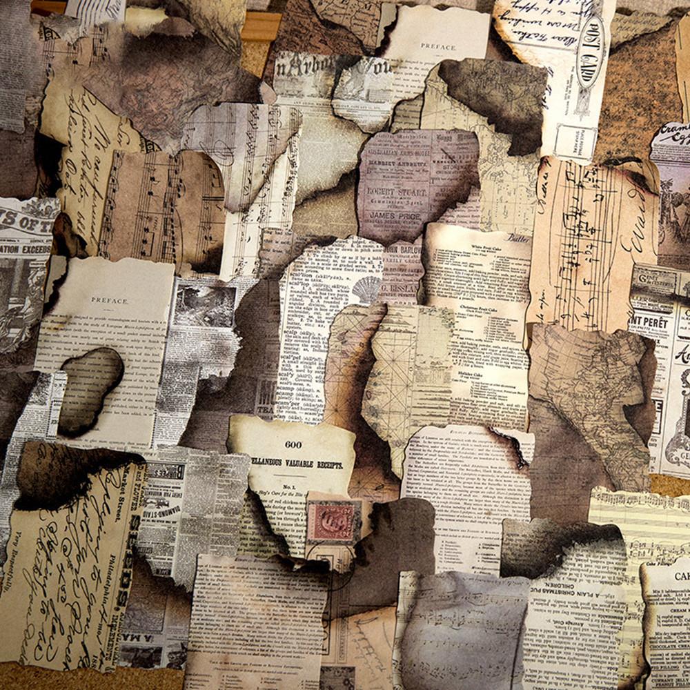 빈티지 다꾸 그을린 배경지 소재지 종이 페이퍼