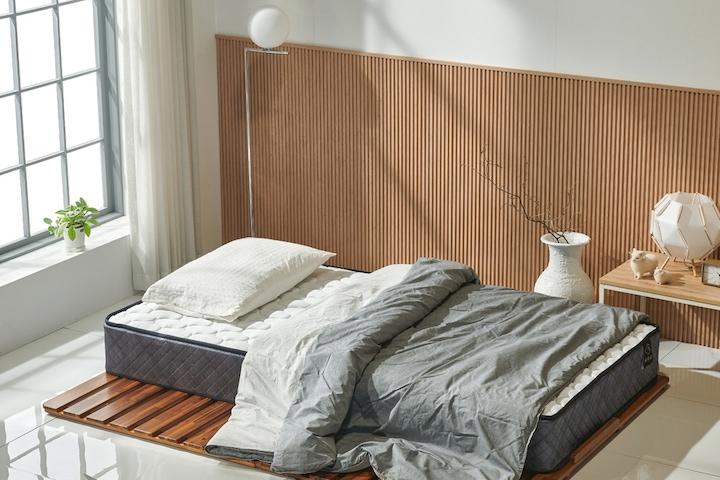 [리뷰베스트] 고급 원목 아카시아 접이식 매트리스 깔판 XS/S/SS/Q/K