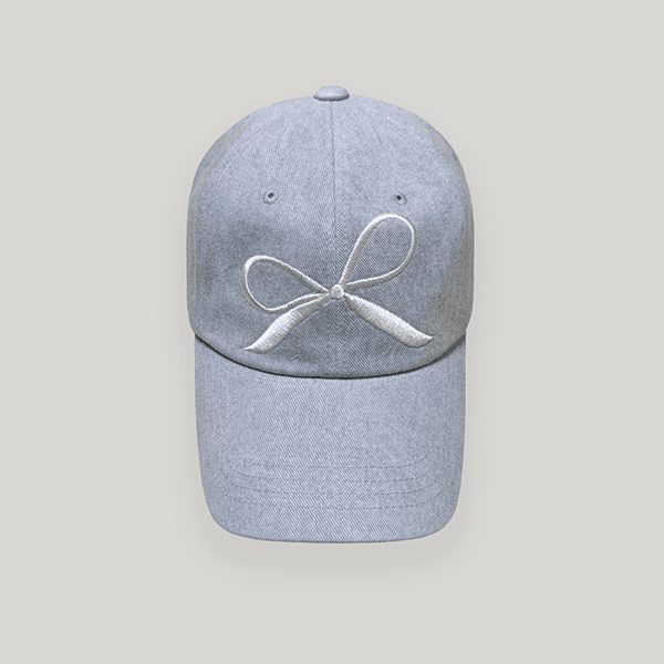 Sky Blue Pigment Ribbon Cap
