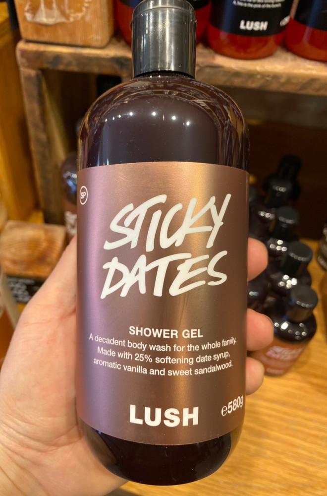 러쉬 스티키 데이츠 샤워젤 580g