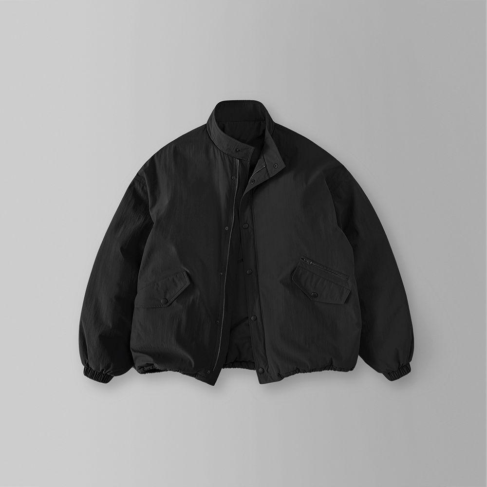 M1965 오버핏 필드 숏 파카_Black