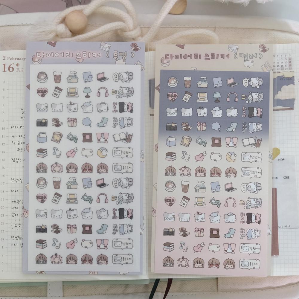 [씰스티커] 다이어리 스티커 2종