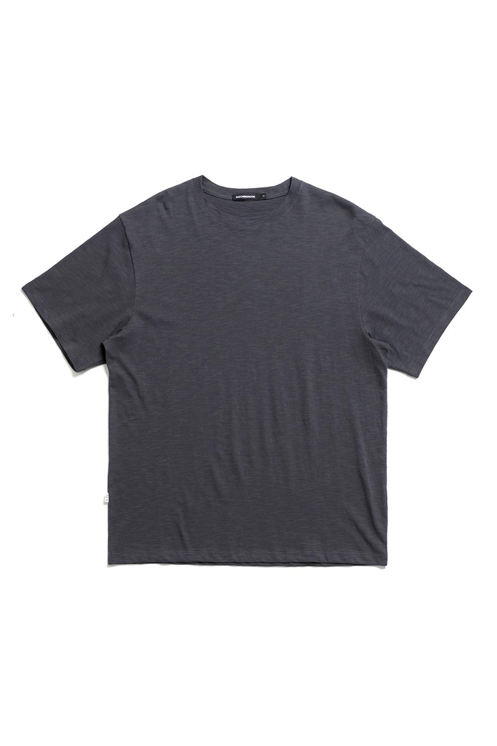 Base Tee Slub Blue Grey