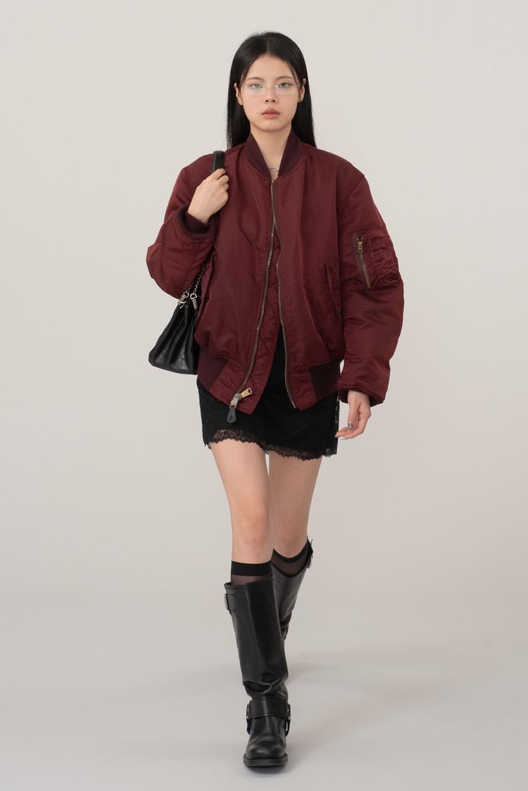 90's ALPHA MA-1 made in U.S.A.