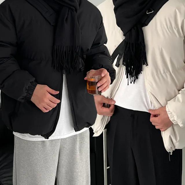 [SET/추가금X] 헤비푸퍼숏패딩 + 목도리 세트