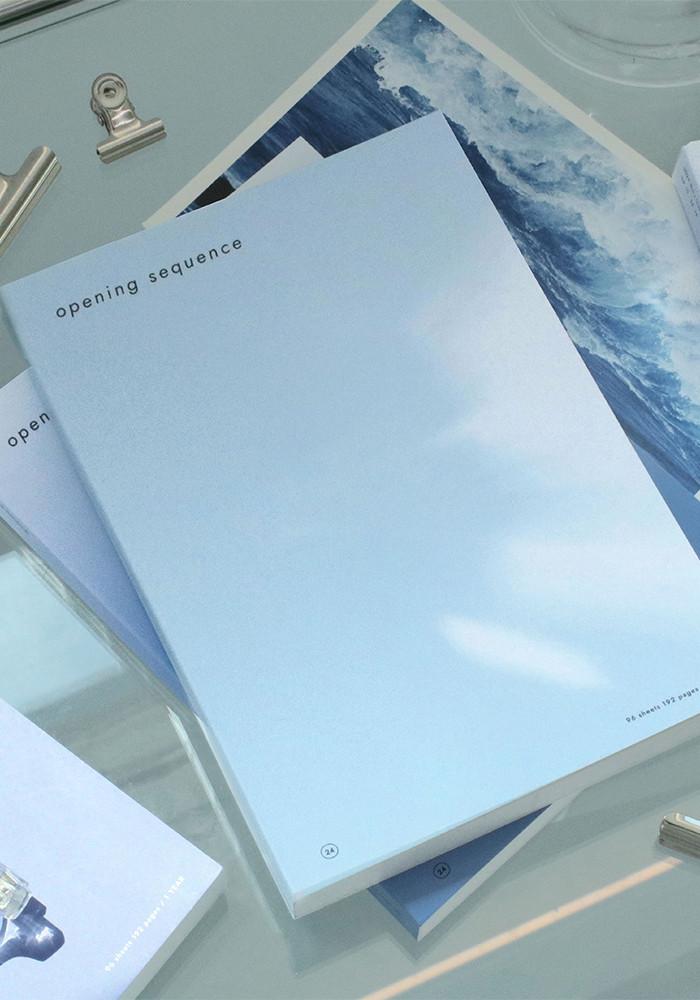 [무배] 비온뒤 2024 오프닝 시퀀스 다이어리 (24년 날짜형 B6 위클리)