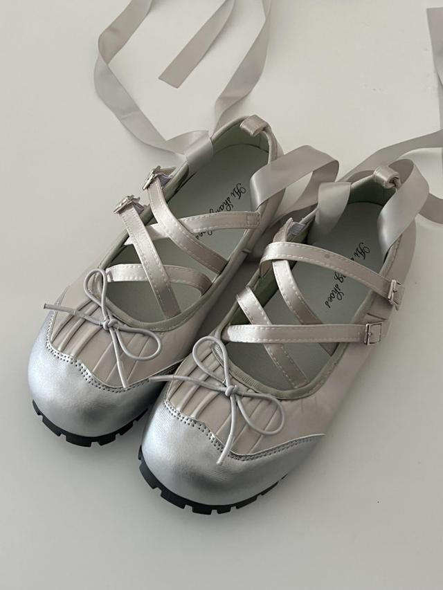 수심 Silver Ballet Maryjane(4 color) 실버 발레 메리제인 리본
