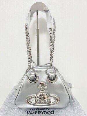 비비안웨스트우드 숄더백 토트 백 실버 #36