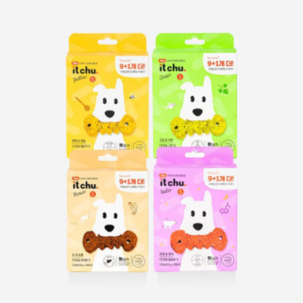 [1+1] 덴탈껌 끝판왕 The 잇츄 옐로우 M8개입+M8개입 강아지 애견 간식 치석제거