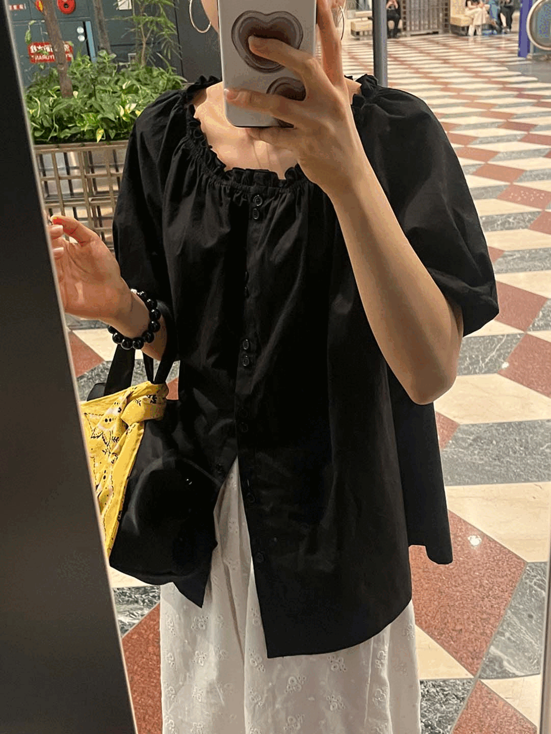 nana 2way blouse (2color)