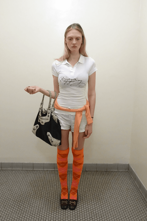 Everything Enjoyer Polo - Pink / L