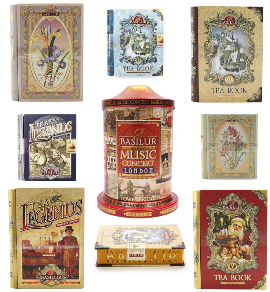 베질루르 티북 뮤직콘서트 오르골 Basilur 밀크티 얼그레이 스리랑카 16종 티 차