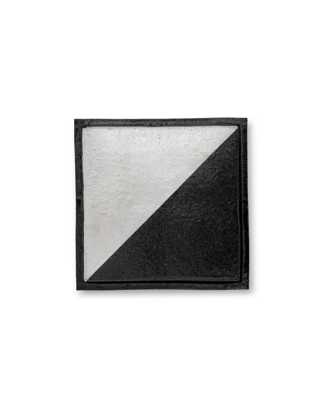 Tomita Hiroyuki Checkered Square Tray